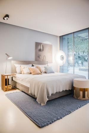 Boxspring Polsterbett 24Seven Fine von Tréca Paris mit Bezug Focus CA1707/050, abnehmbar